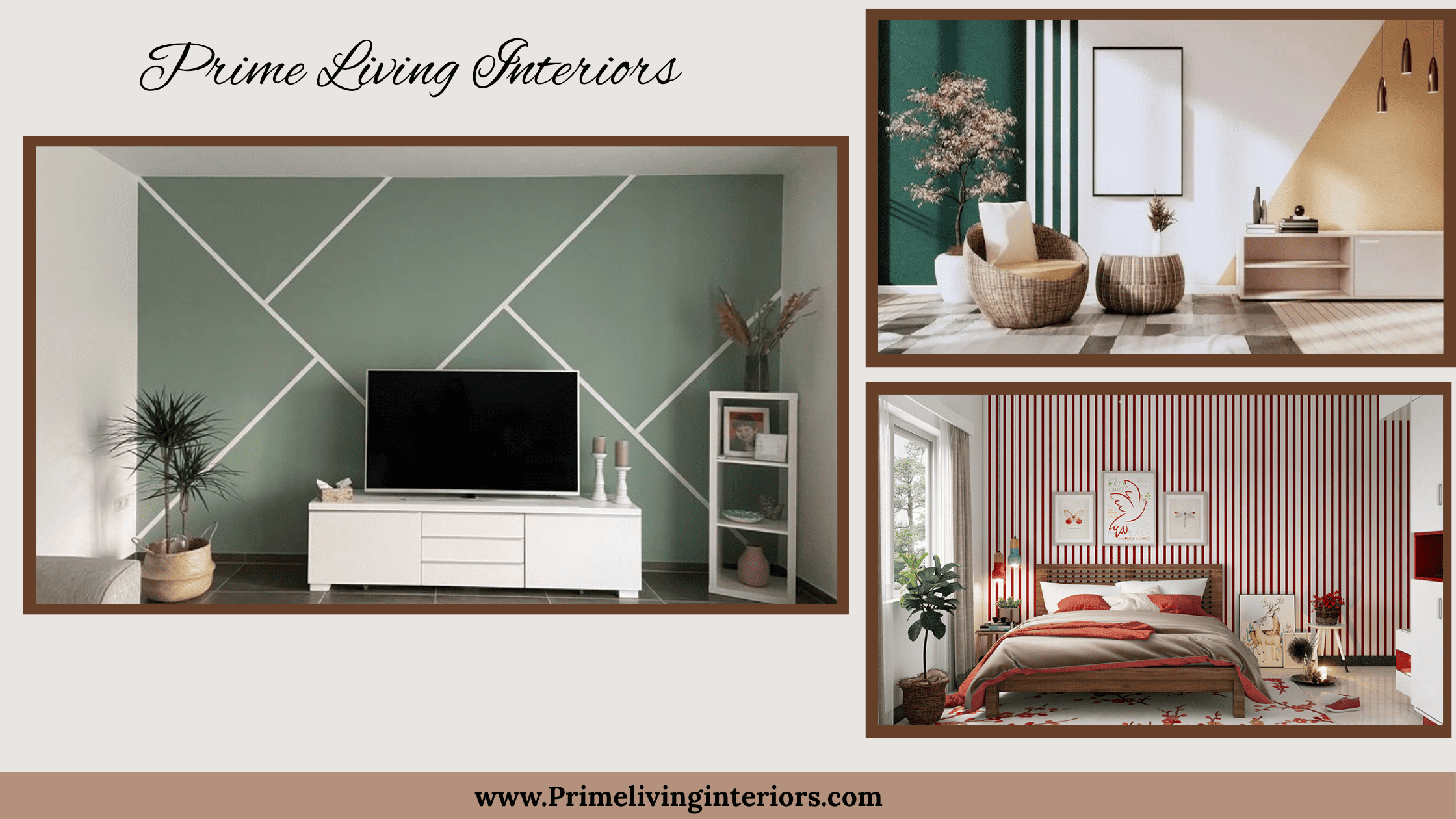 Easy Wall Paint Design Ideas with Tape The Magic of Masking